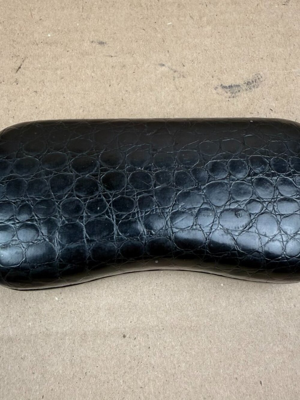 JCPenney Women's Faux Croc Eyeglass Case